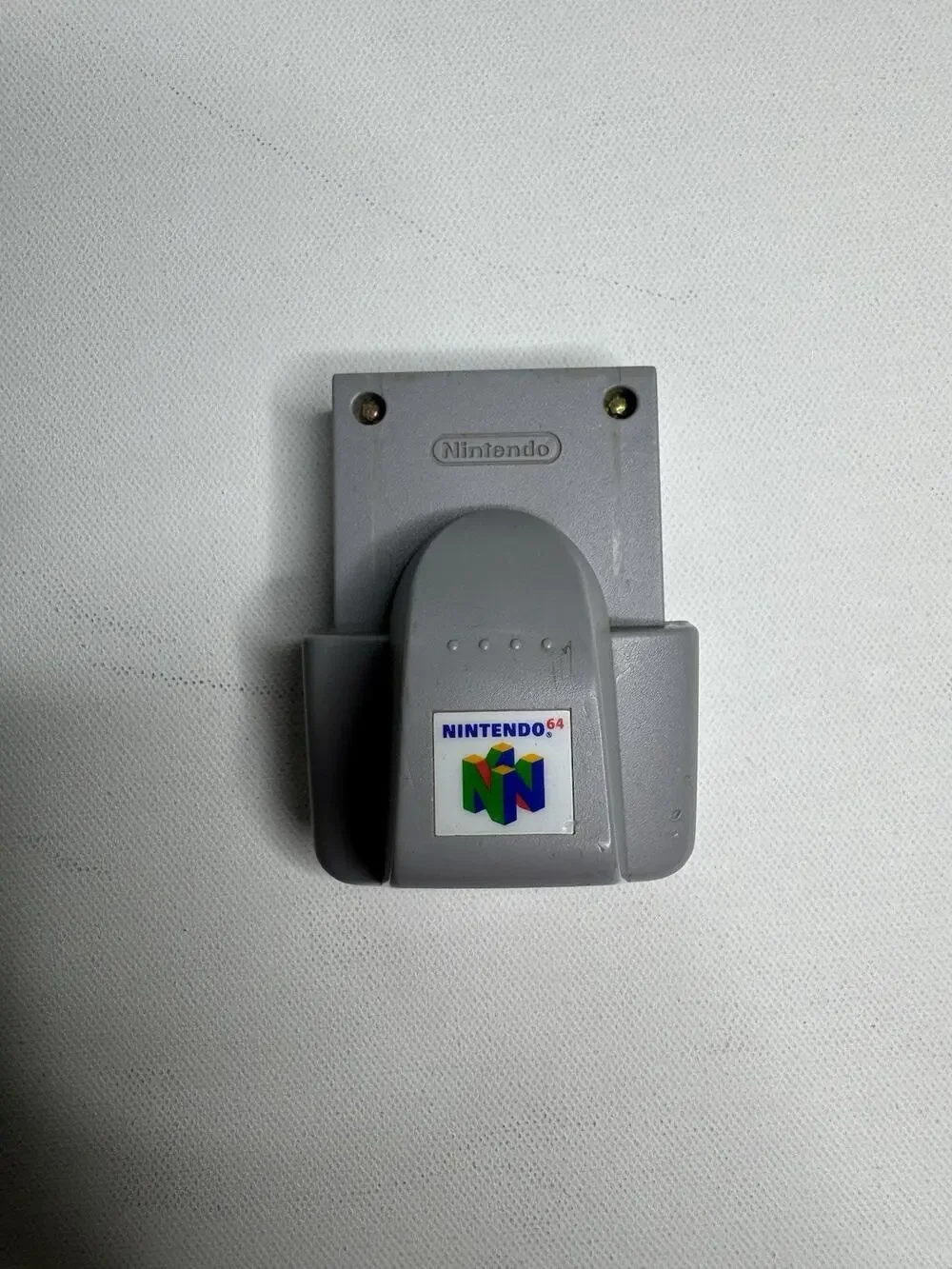 Original OEM Nintendo 64 N64 Rumble Pak - Gray (NUS-013)